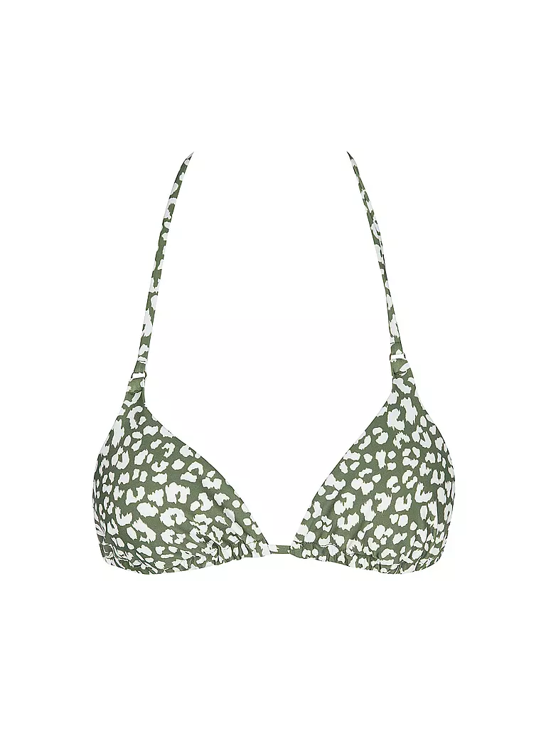 DARLING HARBOUR | Top bikini a triangolo da donna | Oliva