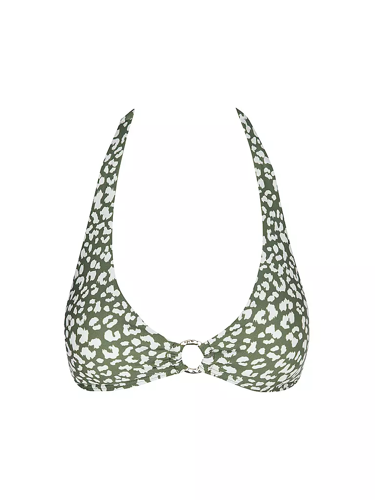 DARLING HARBOUR | Top bikini da donna con allacciatura al collo | Oliva