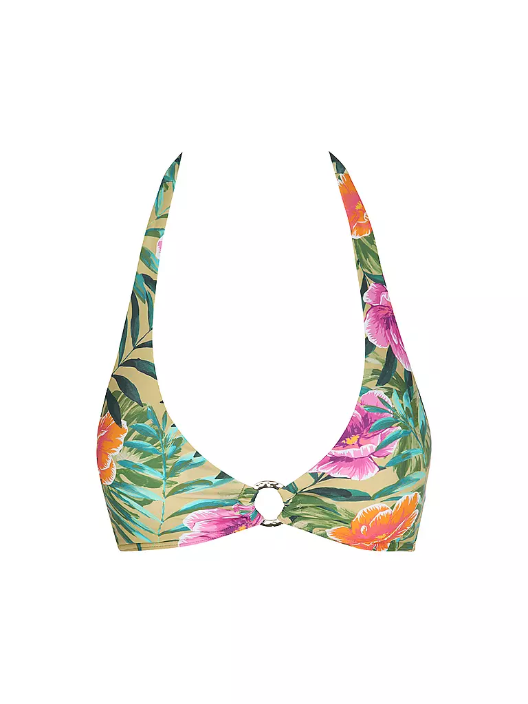 DARLING HARBOUR | Top bikini da donna con allacciatura al collo | Verde