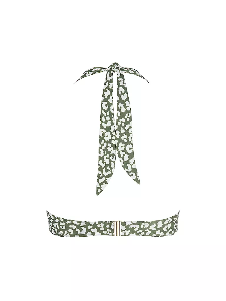 DARLING HARBOUR | Top bikini da donna con allacciatura al collo | Oliva