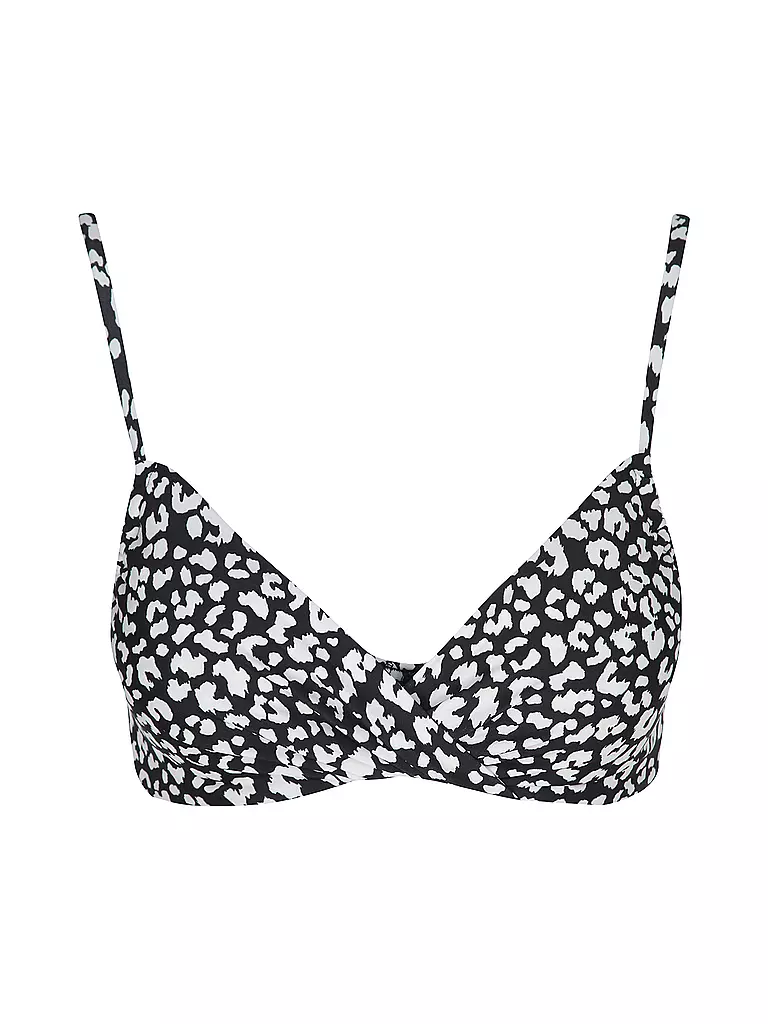 DARLING HARBOUR | Top bikini da donna twisted | Nero