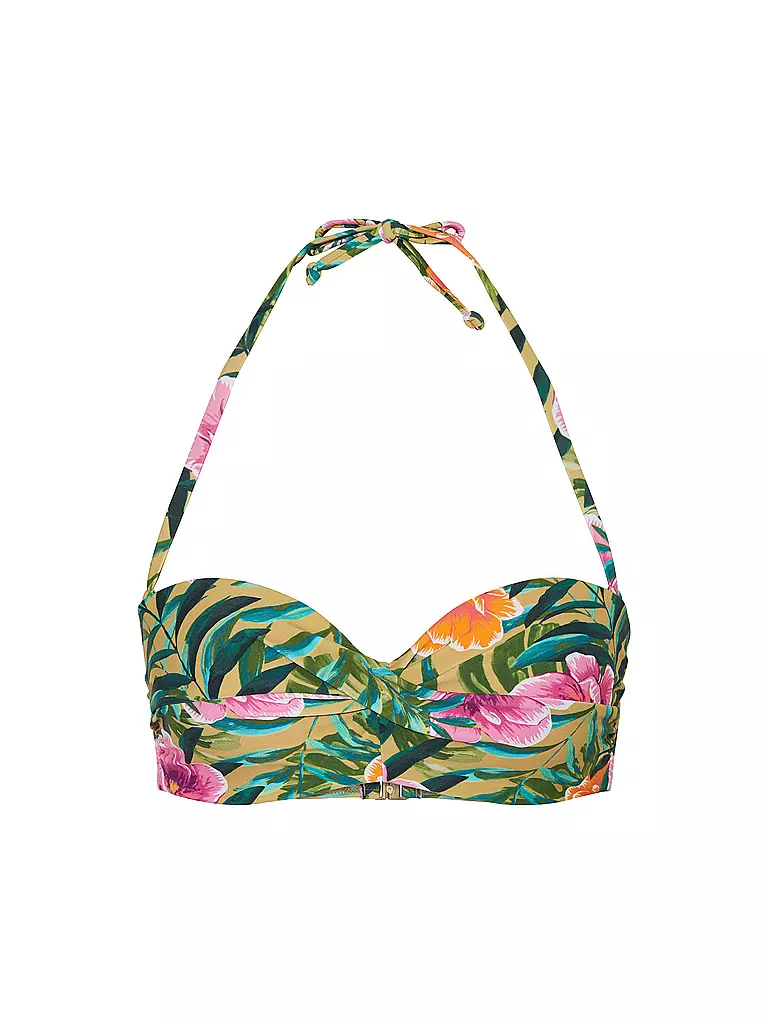 DARLING HARBOUR | Top bikini da donna Twisted | Verde