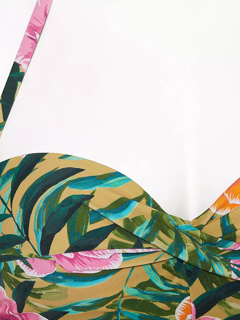 DARLING HARBOUR | Top bikini da donna Twisted | Verde