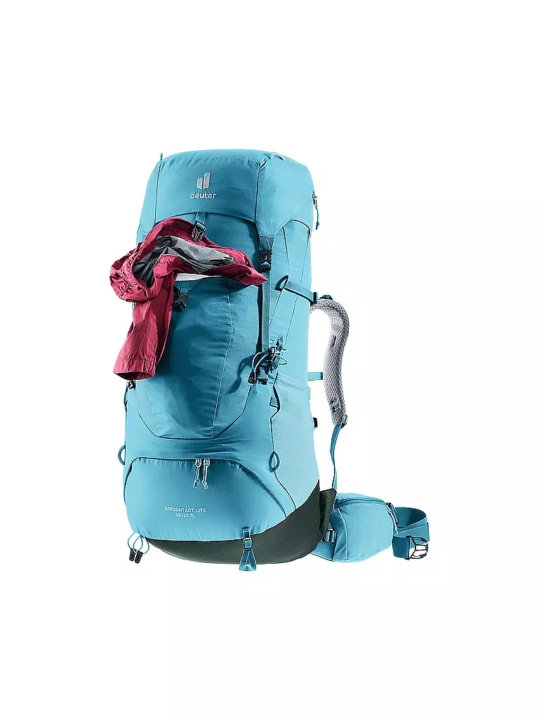 DEUTER | Zaino da trekking da donna Aircontact Lite 45+10 SL | Petrolio
