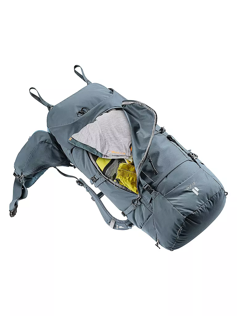 DEUTER | Zaino da trekking da uomo Aircontact Core 60+10L | Grigio
