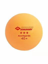 DONIC SCHILDKRÖT | Pallina da ping pong a 3 stelle Avantgarde Poly 40+, 3 pz. ARANCIONE | Arancione