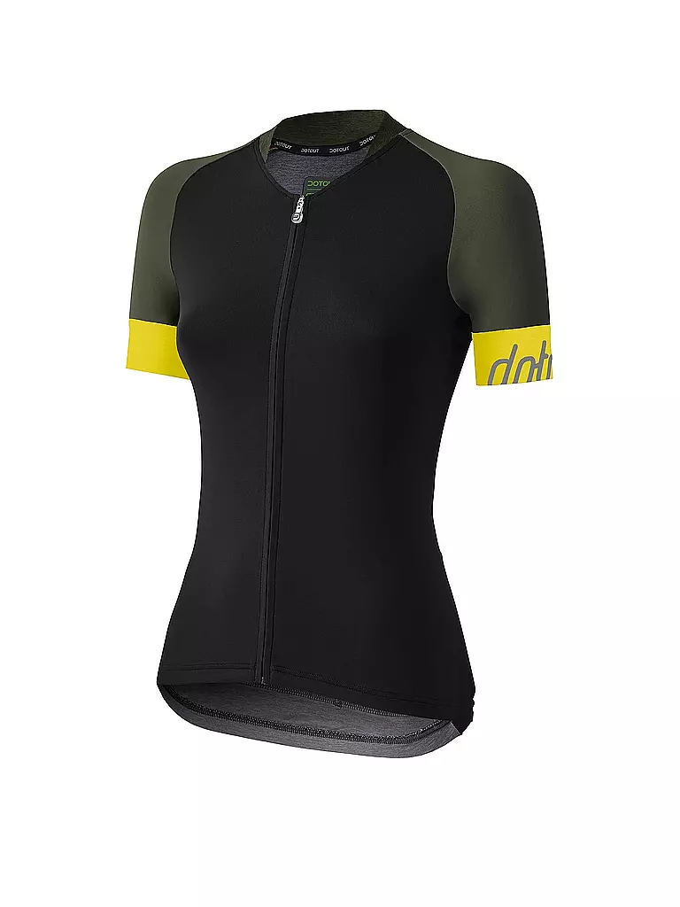 DOTOUT | Damen Radtrikot Crew | Nero