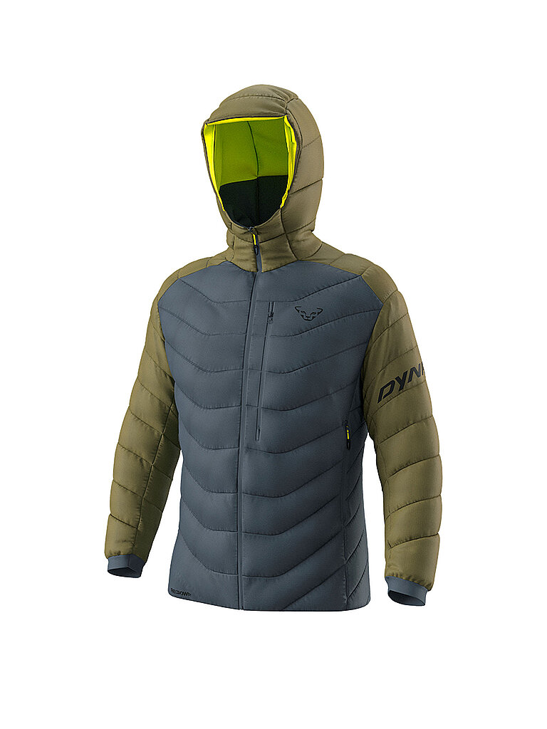 Giacca isolante da uomo con cappuccio e piumino Tigard oliva XL