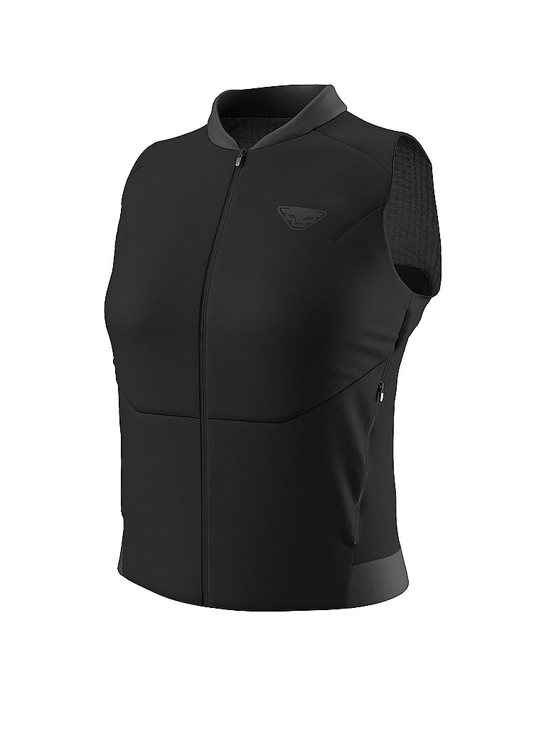Gilet da sci alpinismo isolato Alpine da donna nero XS