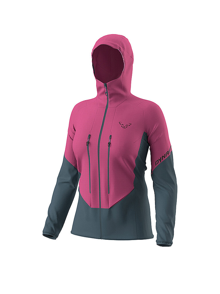 Giacca softshell da donna da scialpinismo Blacklight Hoodie rosa M