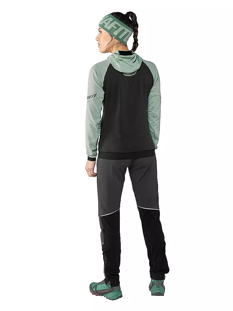 DYNAFIT | Damen Fleecejacke Speed Polartec® Hoodie | Nero
