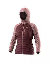 DYNAFIT | Damen Isolationsjacke Radical Down Hood | Rosso scuro