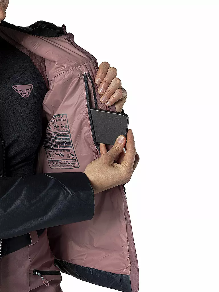 DYNAFIT | Damen Touren Softshelljacke Radical Hoodie | Rosa