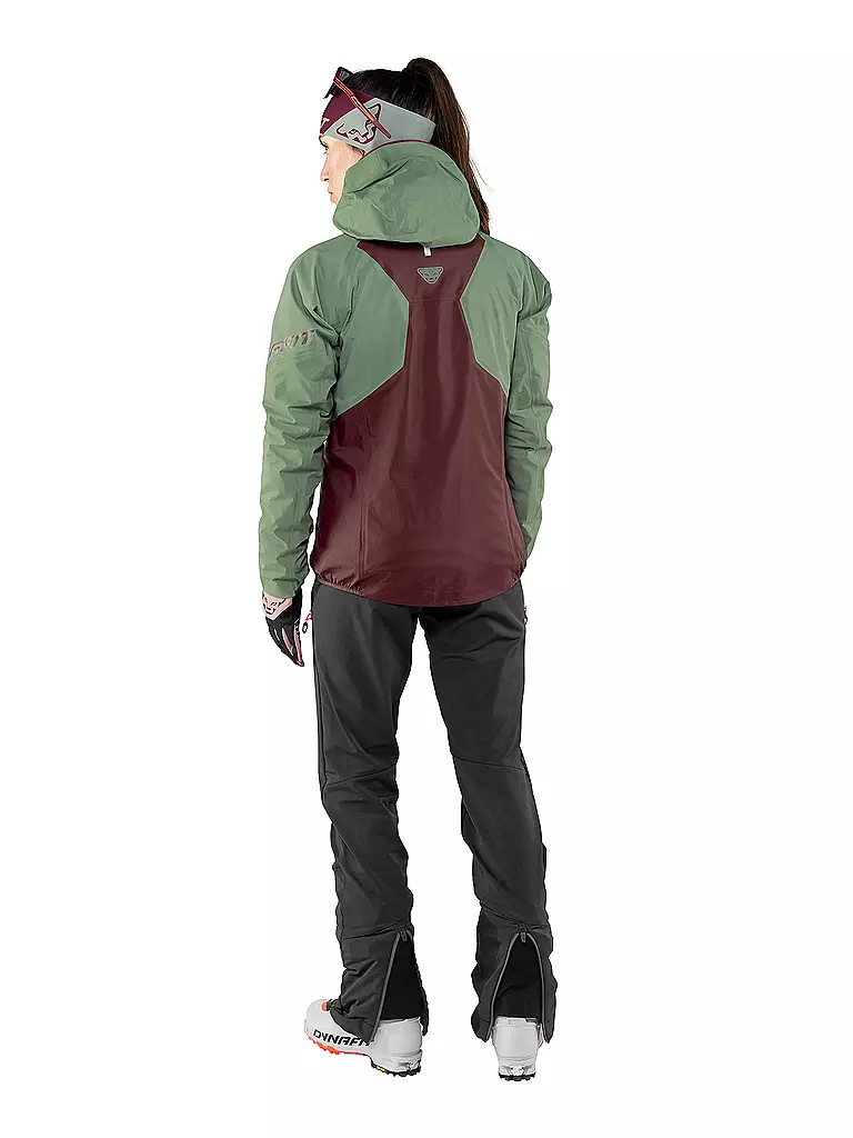 DYNAFIT | Damen Tourenjacke TLT GORE-TEX® | Rosso scuro