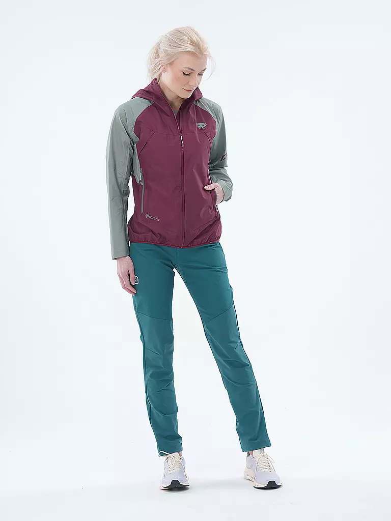 DYNAFIT | Damen Wanderjacke Transalper GTX | Rosso scuro