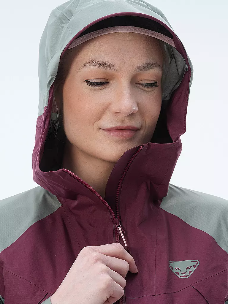 DYNAFIT | Damen Wanderjacke Transalper GTX | Rosso scuro