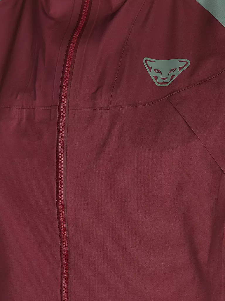 DYNAFIT | Damen Wanderjacke Transalper GTX | Rosso scuro