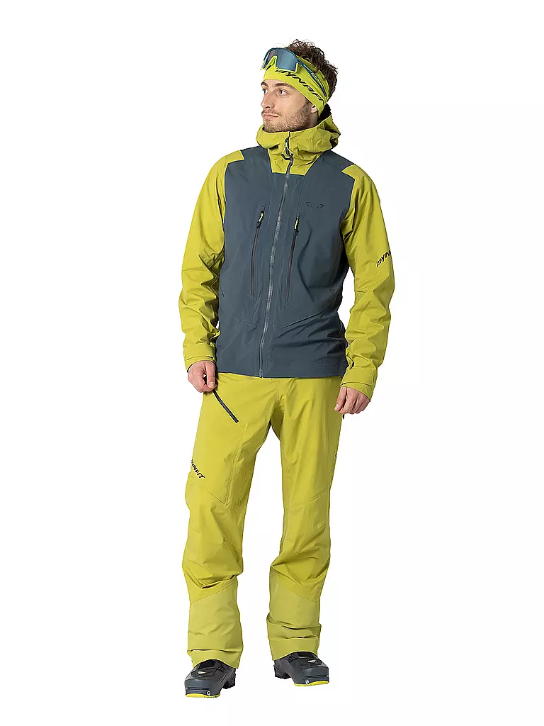 DYNAFIT | Giacca da uomo da scialpinismo Blacklight 3L con cappuccio | Oro