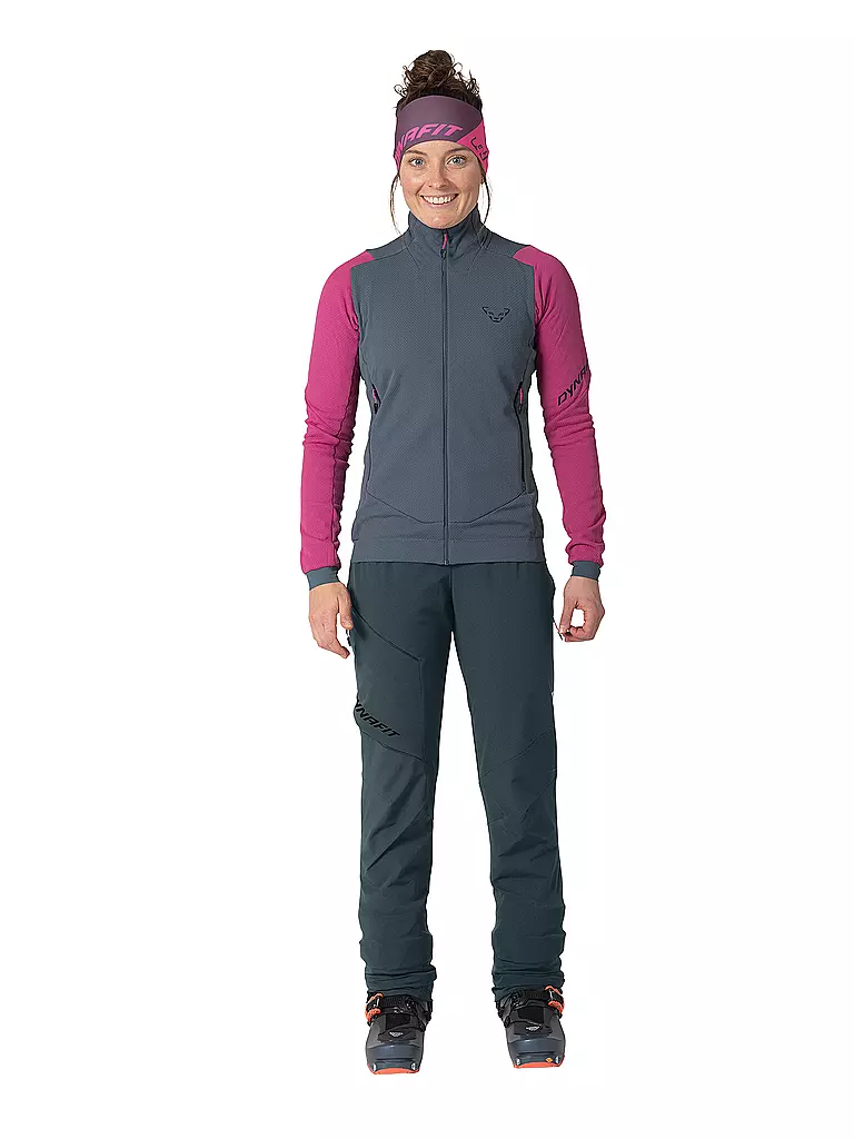 DYNAFIT | Giacca in pile da donna Blacklight Thermal Hoodie | Grigio