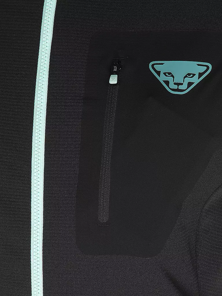 DYNAFIT | Giacca in pile da donna Radical Polartec® con cappuccio | Nero