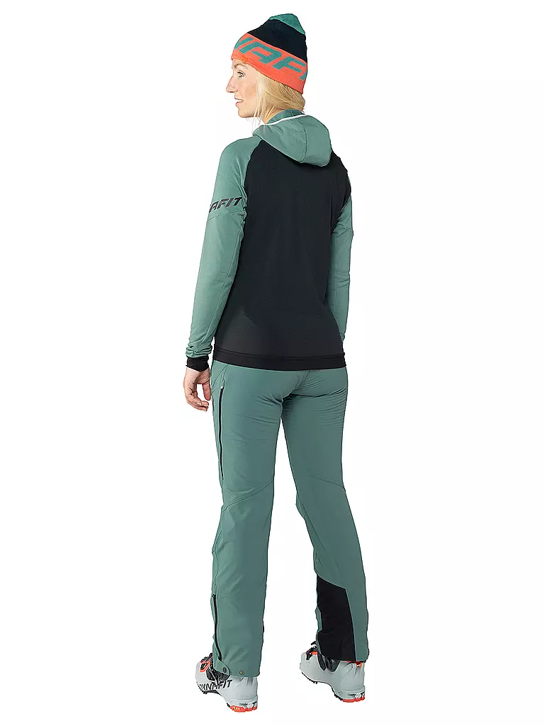 DYNAFIT | Giacca in pile da donna Radical Polartec® con cappuccio | Nero