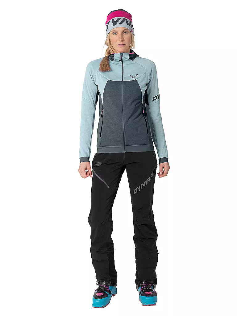 DYNAFIT | Giacca in pile da donna Tour Wool Thermal | Blu chiaro