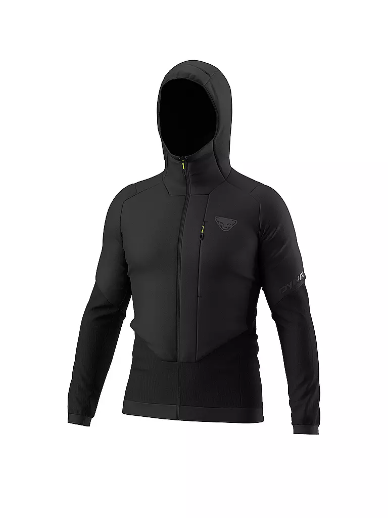 DYNAFIT | Giacca in pile da uomo Blacklight Thermal Hoodie | Nero