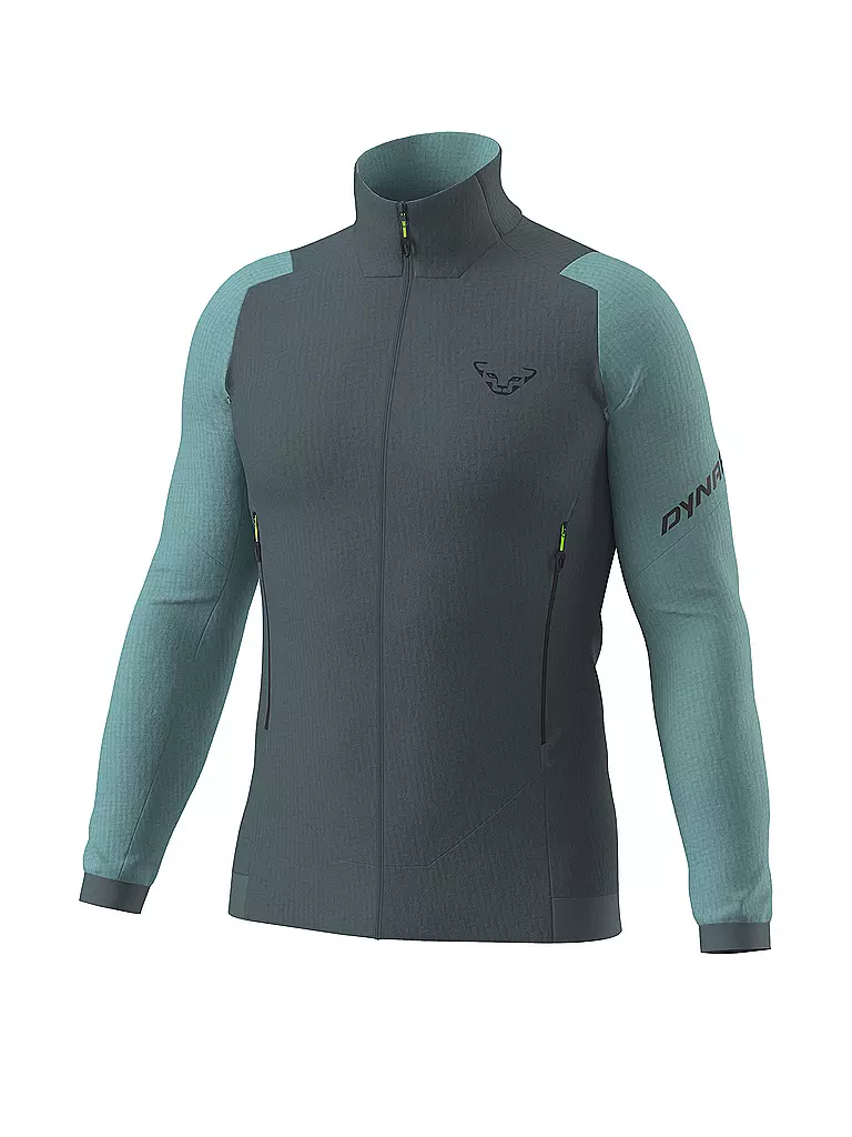 DYNAFIT | Giacca in pile termica Blacklight da uomo | Petrolio