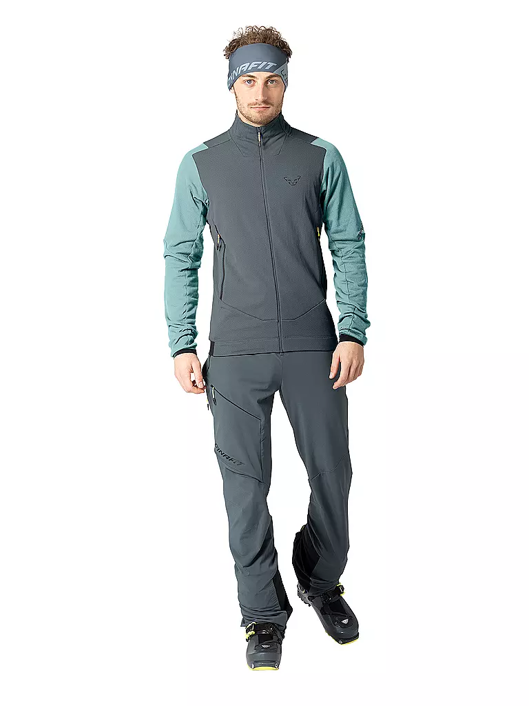 DYNAFIT | Giacca in pile termica Blacklight da uomo | Petrolio