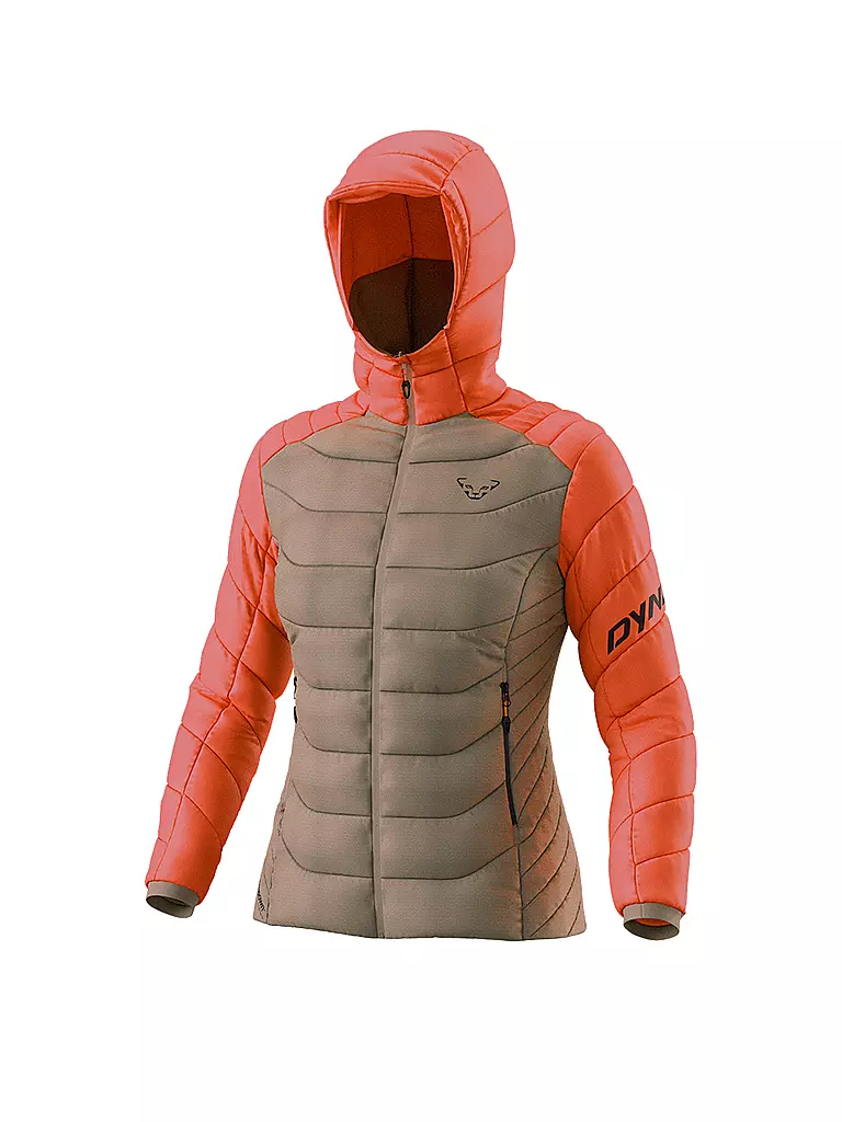 DYNAFIT | Giacca isolante da donna Tigard con cappuccio in piuma | Grigio