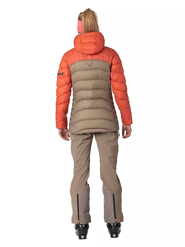 DYNAFIT | Giacca isolante da donna Tigard con cappuccio in piuma | Grigio