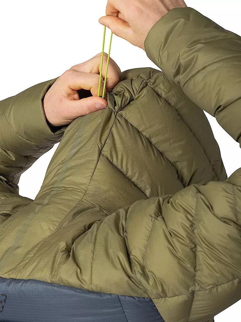 DYNAFIT | Giacca isolante da uomo con cappuccio e piumino Tigard |