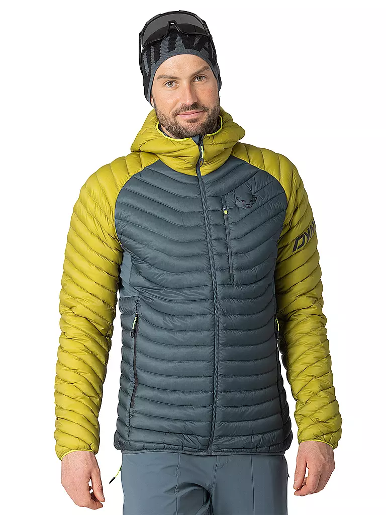 DYNAFIT | Giacca isolante da uomo per scialpinismo Radical Down RDS Hoodie | Oro