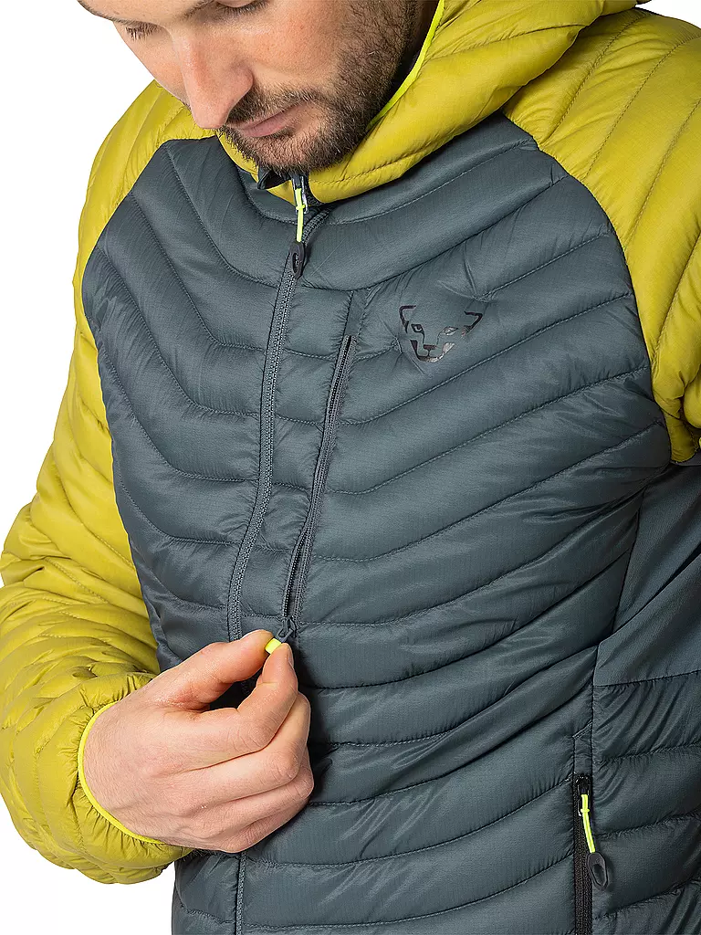 DYNAFIT | Giacca isolante da uomo per scialpinismo Radical Down RDS Hoodie | Oro