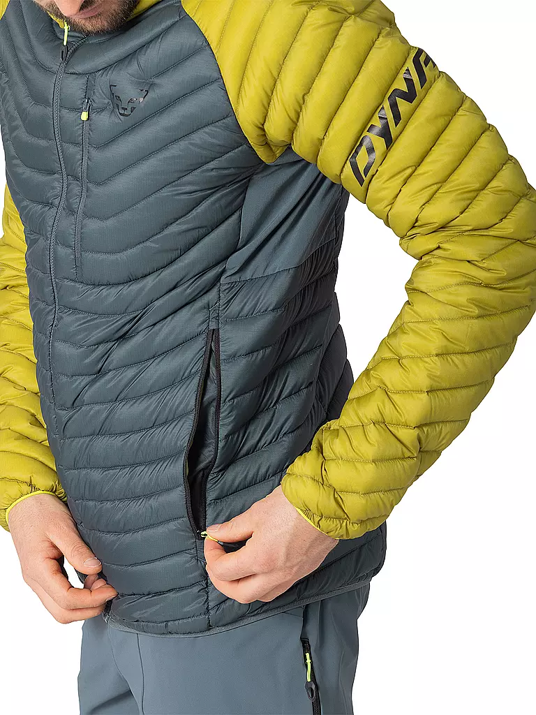DYNAFIT | Giacca isolante da uomo per scialpinismo Radical Down RDS Hoodie | Oro