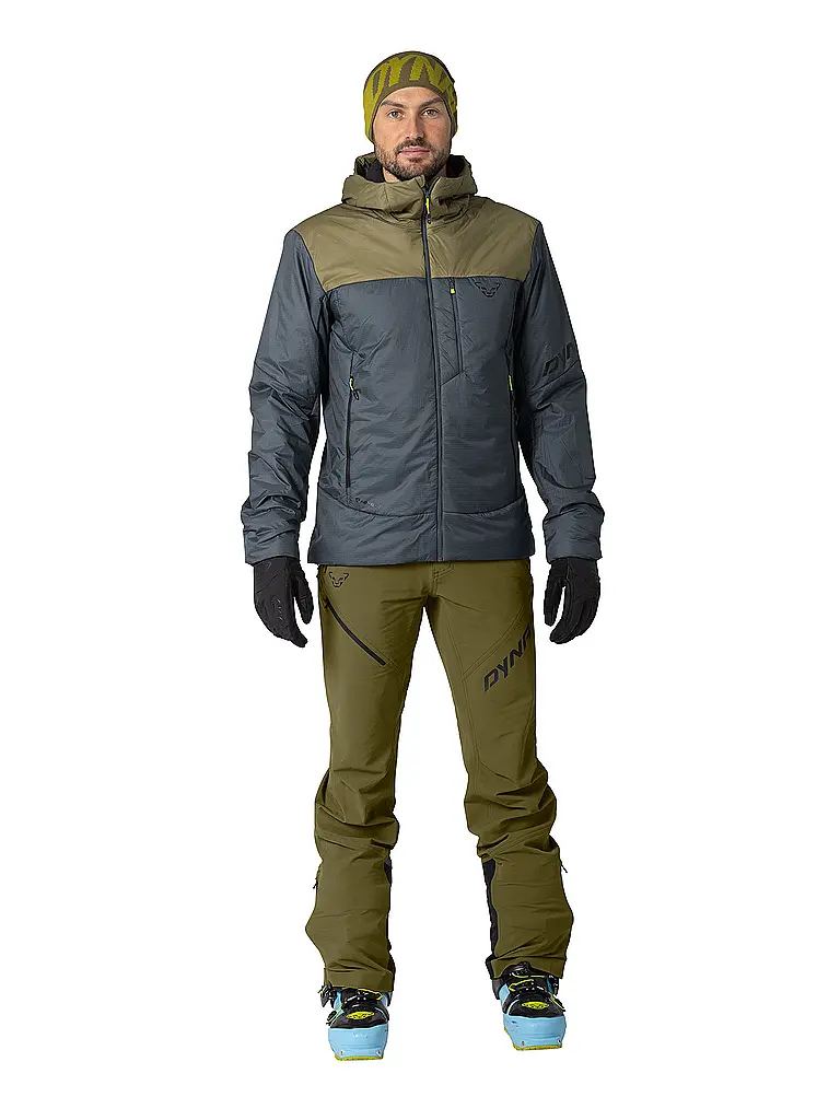 DYNAFIT | Giacca isolante da uomo Radical PrimaLoft con cappuccio | Petrolio