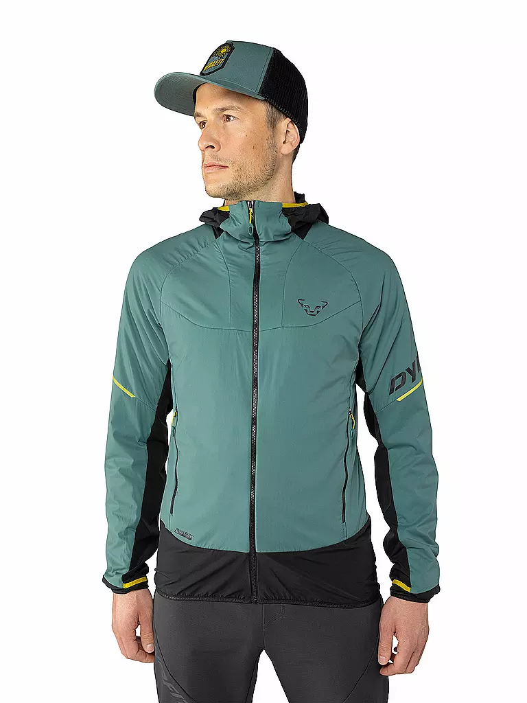 DYNAFIT | Giacca softshell da uomo Mezzalama Polartec® Alpha® con cappuccio |
