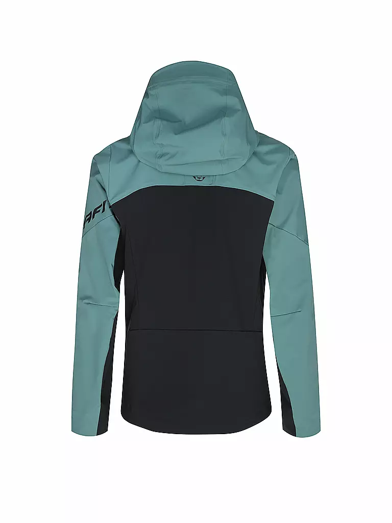 DYNAFIT | Giacca softshell da uomo per lo sci alpinismo Radical con cappuccio | Nero