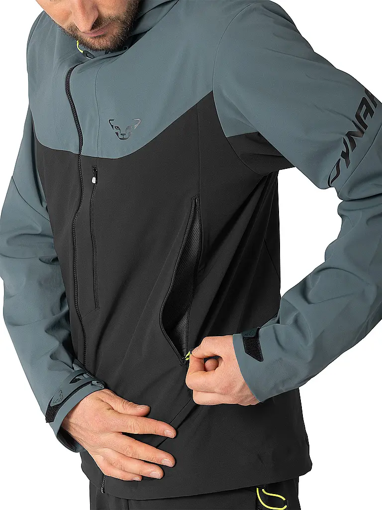 DYNAFIT | Giacca softshell da uomo per lo sci alpinismo Radical con cappuccio |