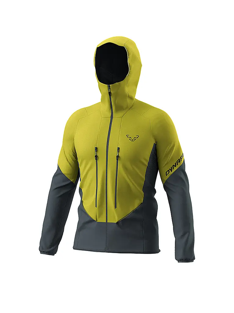 DYNAFIT | Giacca softshell da uomo per sci alpinismo Blacklight Hoodie | Oro