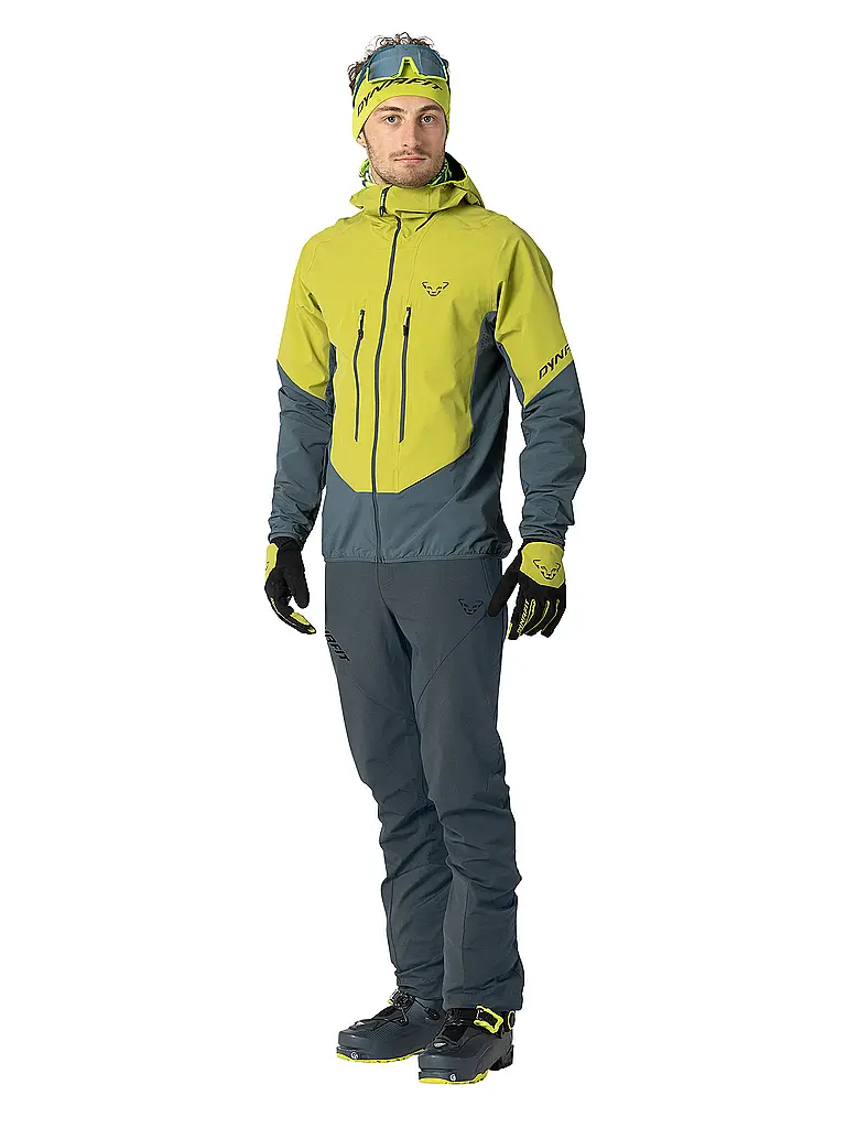 DYNAFIT | Giacca softshell da uomo per sci alpinismo Blacklight Hoodie | Oro