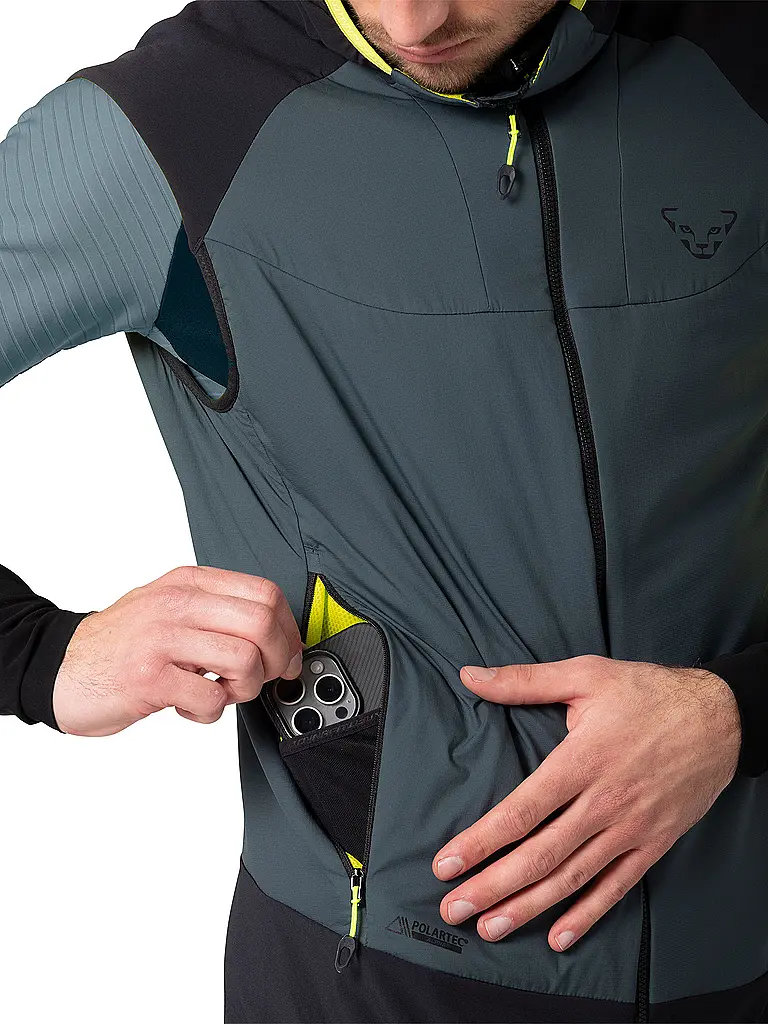 DYNAFIT | Gilet da scialpinismo da uomo Mezzalama Polartec® Alpha® | Petrolio