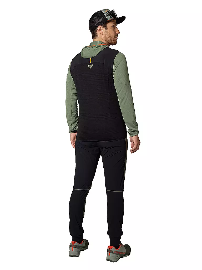 DYNAFIT | Herren Fleecejacke Traverse Polartec Hoodie | Oliva