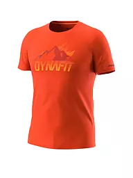 DYNAFIT | Herren Funktionsshirt Transalper Graphic | Arancione