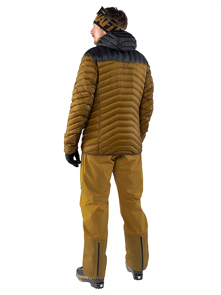 DYNAFIT | Herren Isojacke Ridge Ultralight Down Hoodie | Senape
