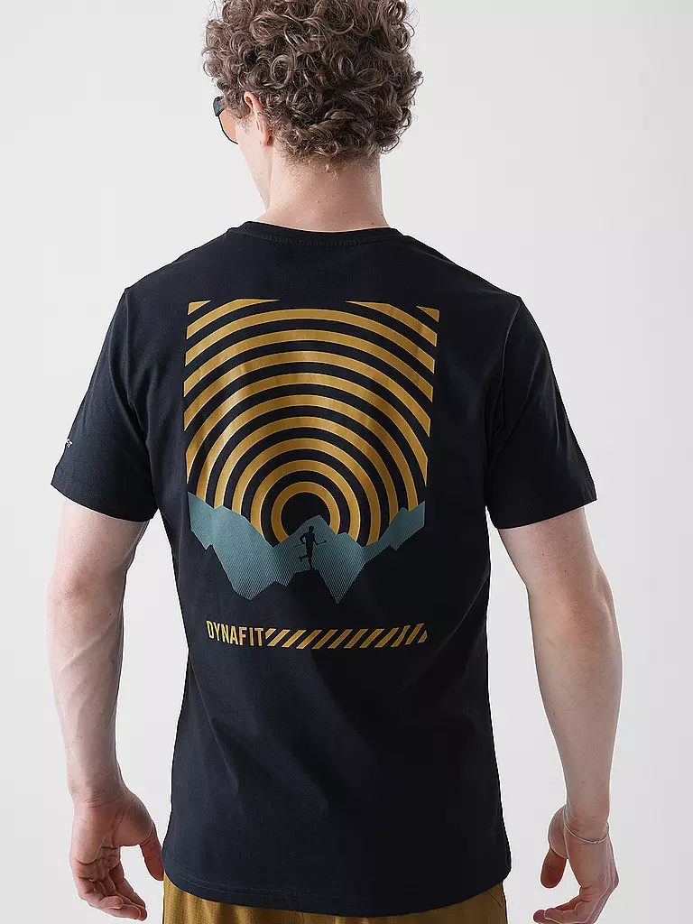 DYNAFIT | Herren T-Shirt 24/7 Graphic | Nero