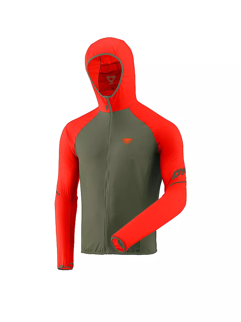 DYNAFIT | Herren Windjacke Alpine Wind Hoodie | Arancione