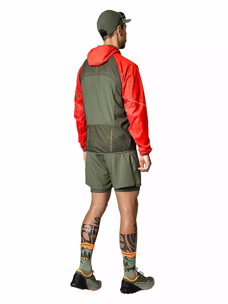 DYNAFIT | Herren Windjacke Alpine Wind Hoodie | Arancione