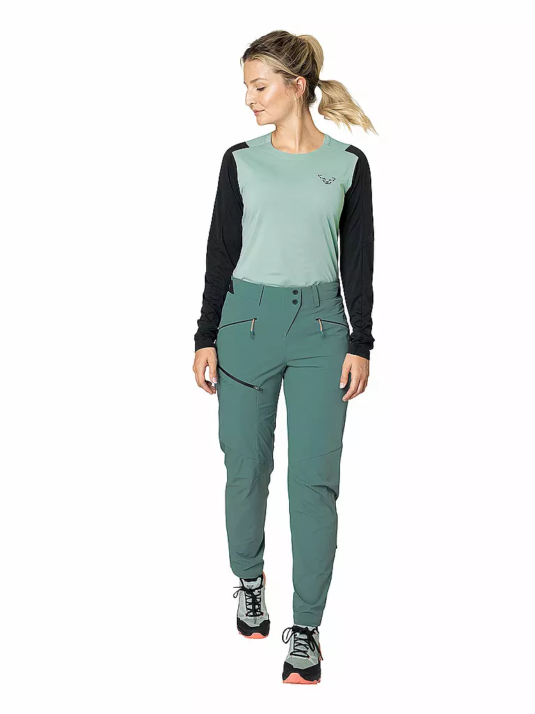 DYNAFIT | Maglietta funzionale da donna Transalper | Verde chiaro