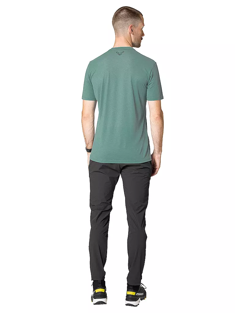 DYNAFIT | Maglietta funzionale da uomo Transalper Graphic | Petrolio